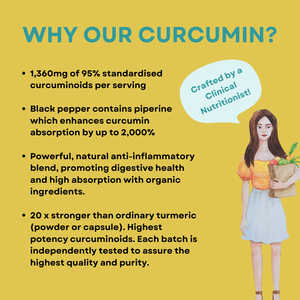 Super Potent, Gut Loving Curcumin and Black Pepper, 90 Caps, Nutritionist-Grade