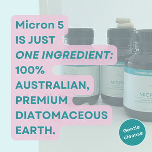 Micron 5 Australian Diatomaceous Earth, 90 capsules