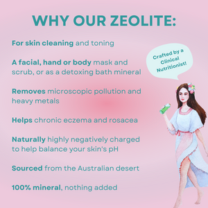 Australian Desert Zeolite, Skin Microbiome Mineral Cleanser 120g