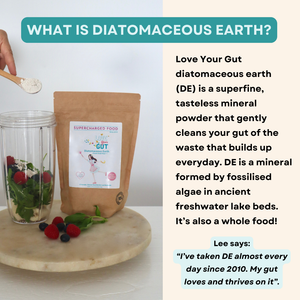 Diatomaceous Earth Powder, Nutritionist-Grade, 100g