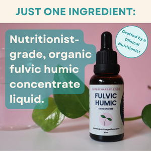 Love Your Gut Fulvic Humic Concentrate, Nutritionist-Grade, 60ml