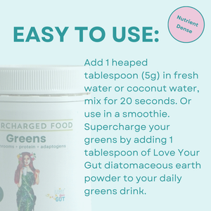 Gut Loving Greens Powder, 200g