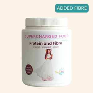 Protein and Fibre Powder - Vegan, Organic, Nutritionist-Grade | Chocolate