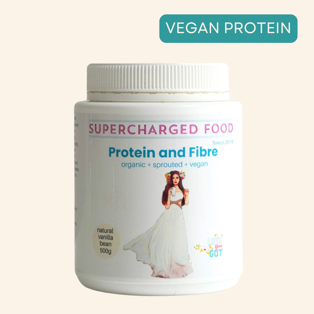 Protein and Fibre Powder - Vegan, Organic, Nutritionist-Grade | Vanilla