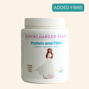 Protein and Fibre Powder - Vegan, Organic, Nutritionist-Grade | Vanilla