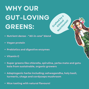 Gut Loving Greens Powder, 200g